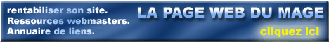 Aide à la création de page web et ressources webmaster.